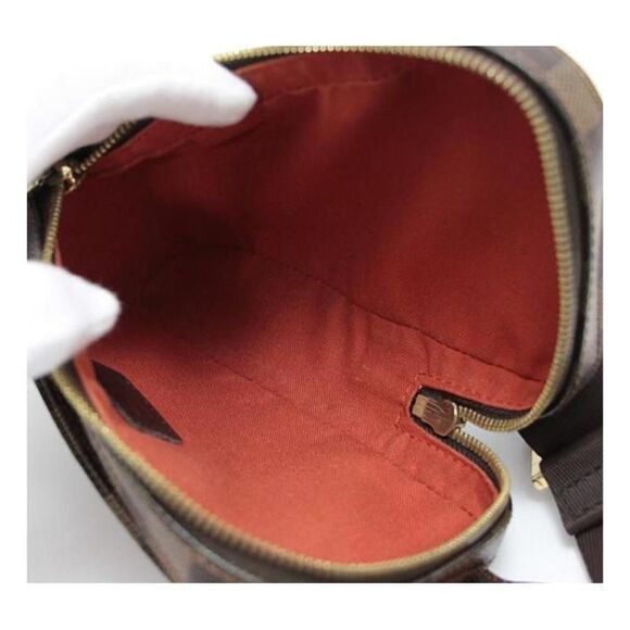 Louis Vuitton Jeronimos Body Bag Waist Pouch Damier Brown - Picture 4 of 5